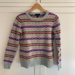 J. Crew Shetland sweater
